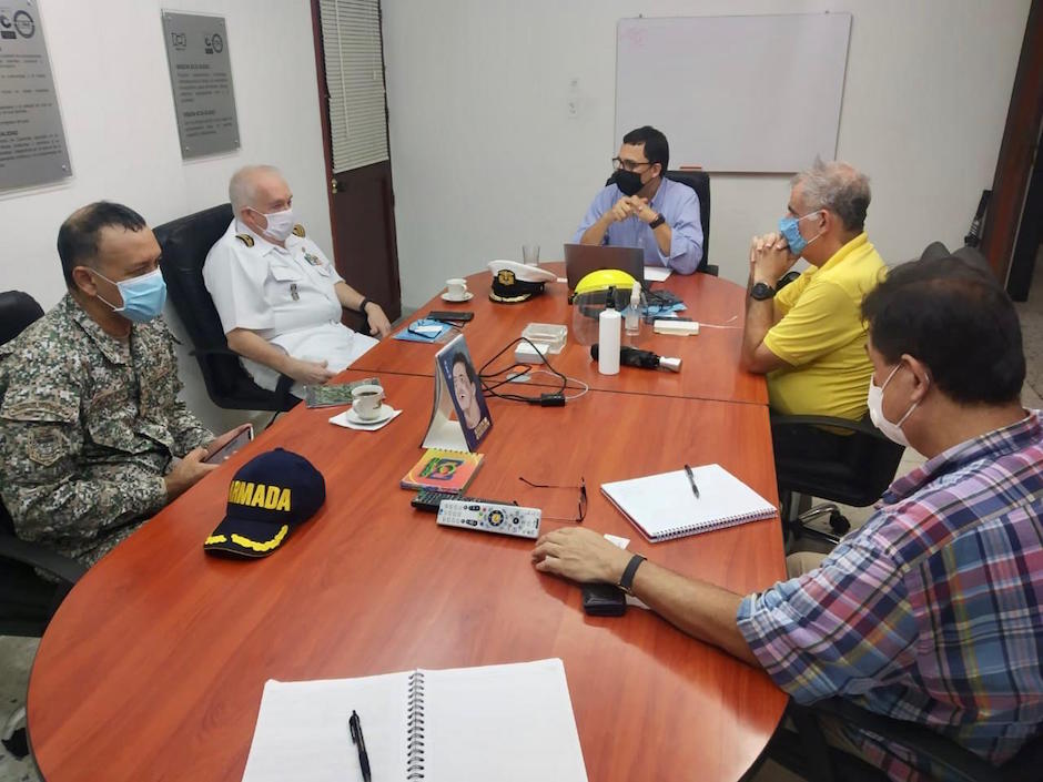 La Armada Nacional destacó el aporte de la empresa privada.