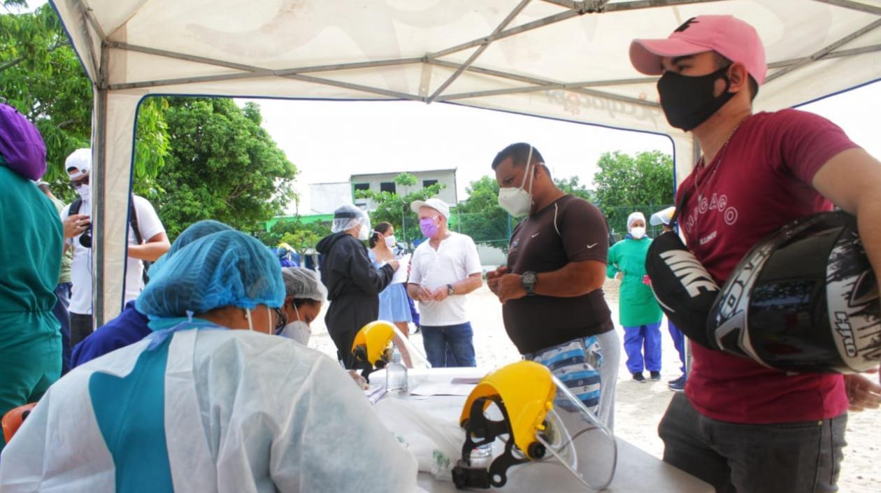 Cercano sanitario en Soledad.