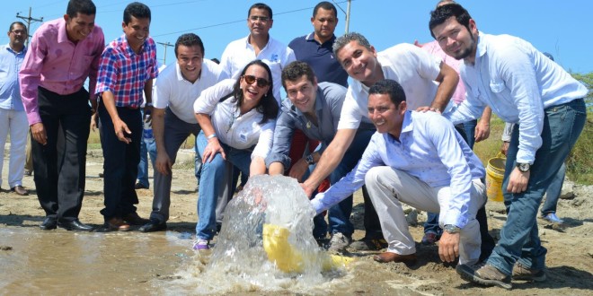 Foto de 2015, el entonces gobernador Luis Miguel Cotes