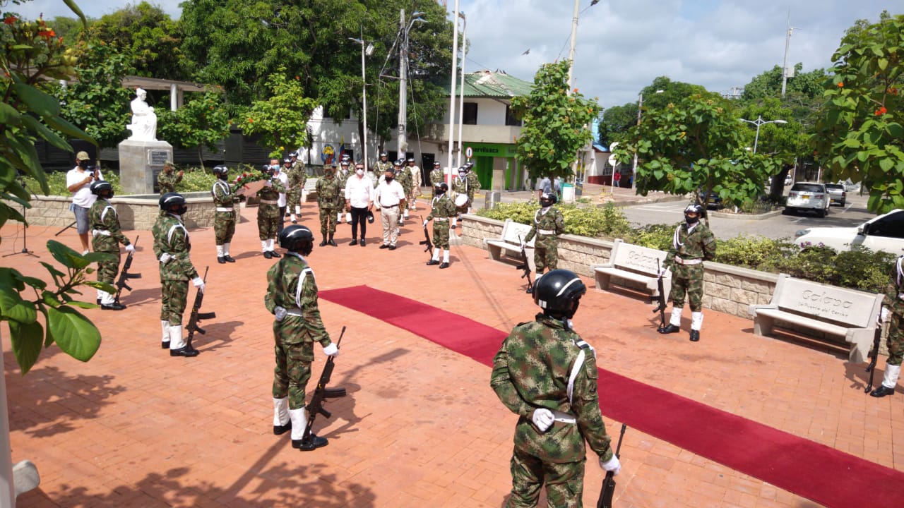 Homenaje en Galapa.