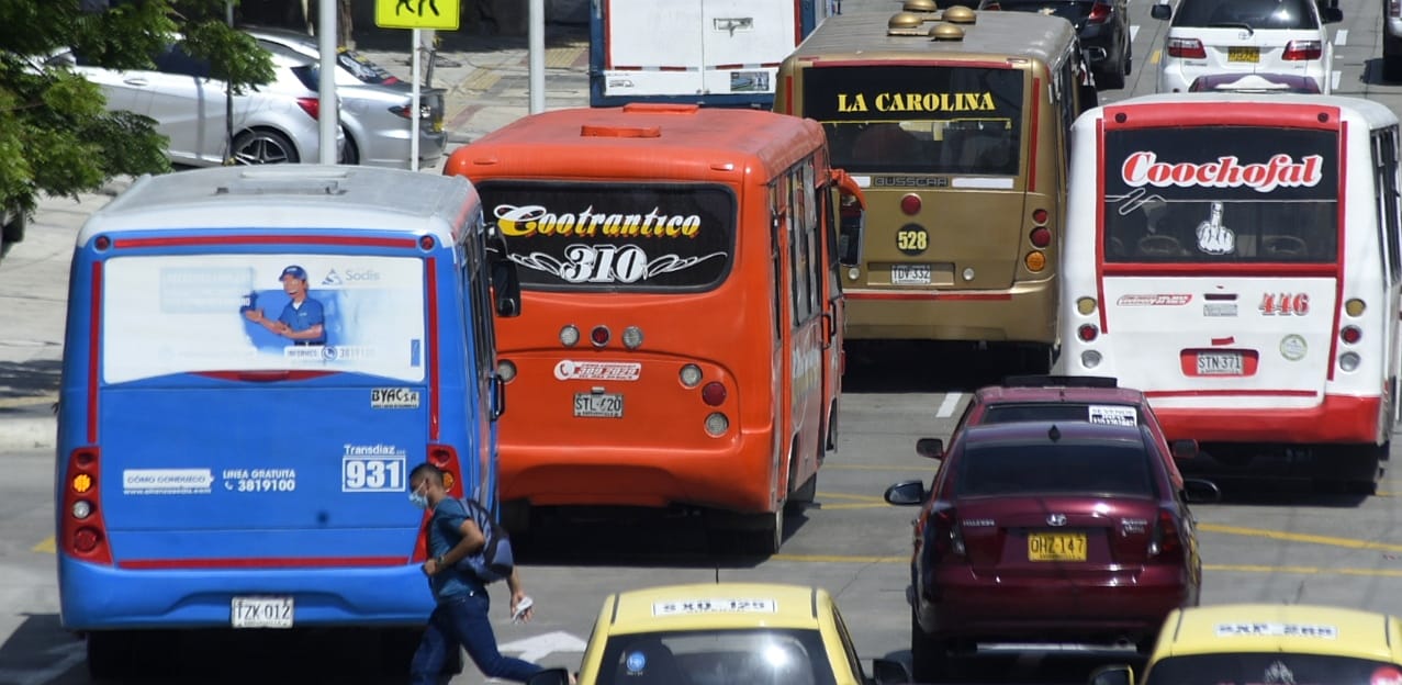 Operación del 100 por ciento del transporte público en Barranquilla.