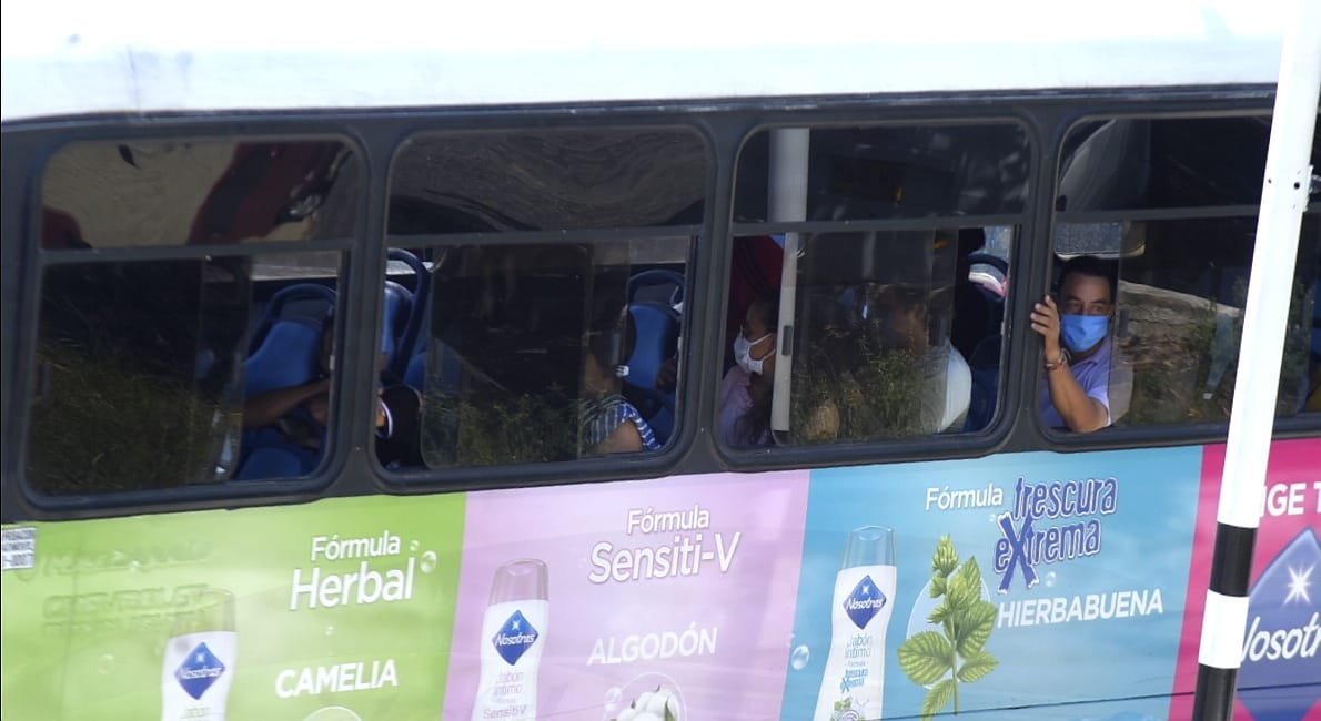 Operación del 100 por ciento del transporte público en Barranquilla.