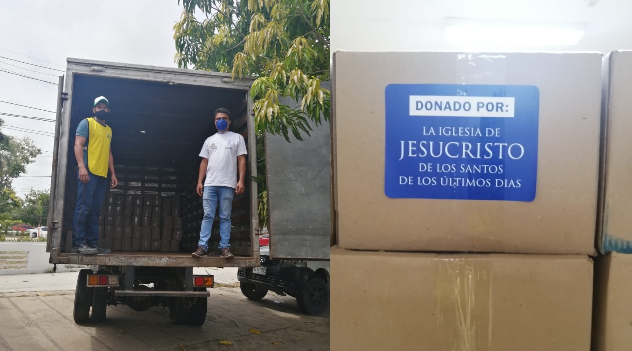 Traslado de ayudas de Iglesia de Jesucristo de los Santos de los últimos días.