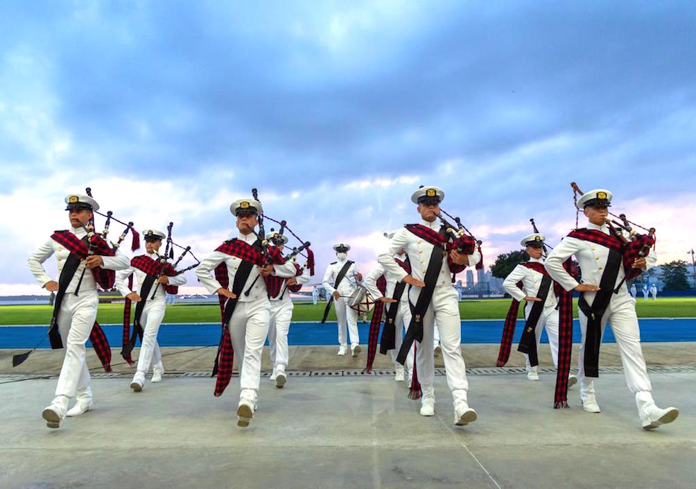 Un aspecto de la ceremonia.