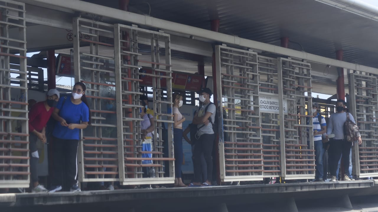 Primer día de aislamiento selectivo en Barranquilla