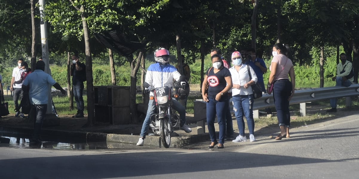Primer día de aislamiento selectivo en Barranquilla