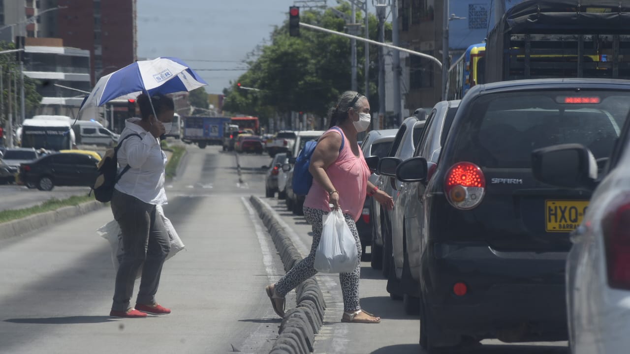 Primer día de aislamiento selectivo en Barranquilla