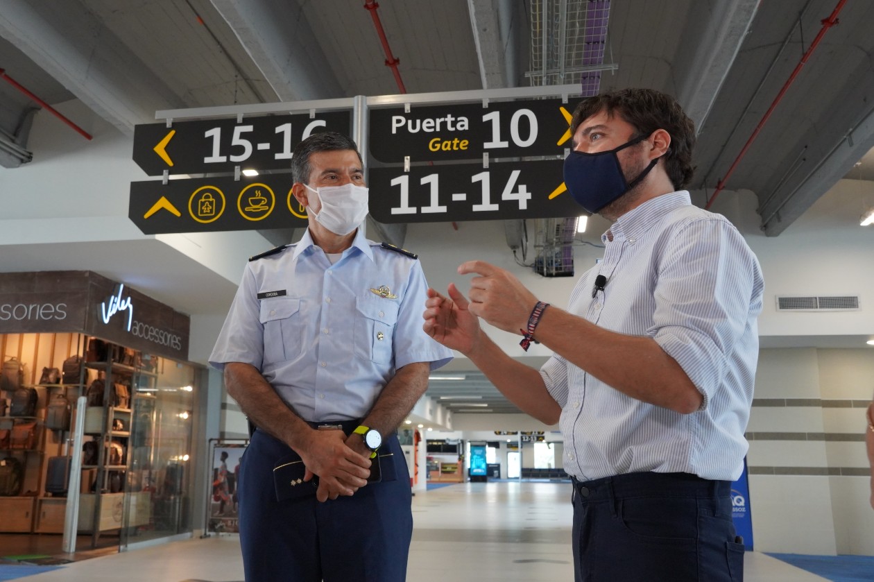 El Alcalde de Barranquilla, Jaime Pumarejo.