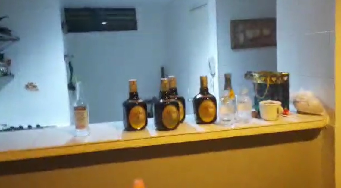Licor encontrado en la rumba en Cartagena