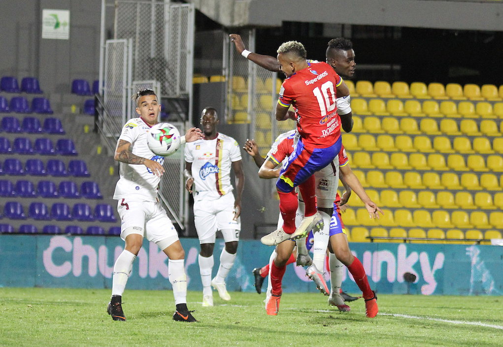 Partido disputado en el estadio de Pasto.