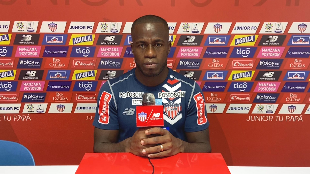 Carmelo Valencia, atacante juniorista.