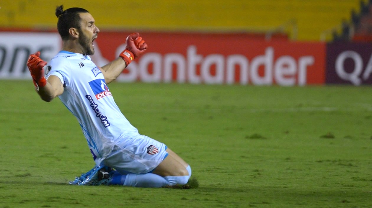 Celebración a todo dar de Sebastián Viera.