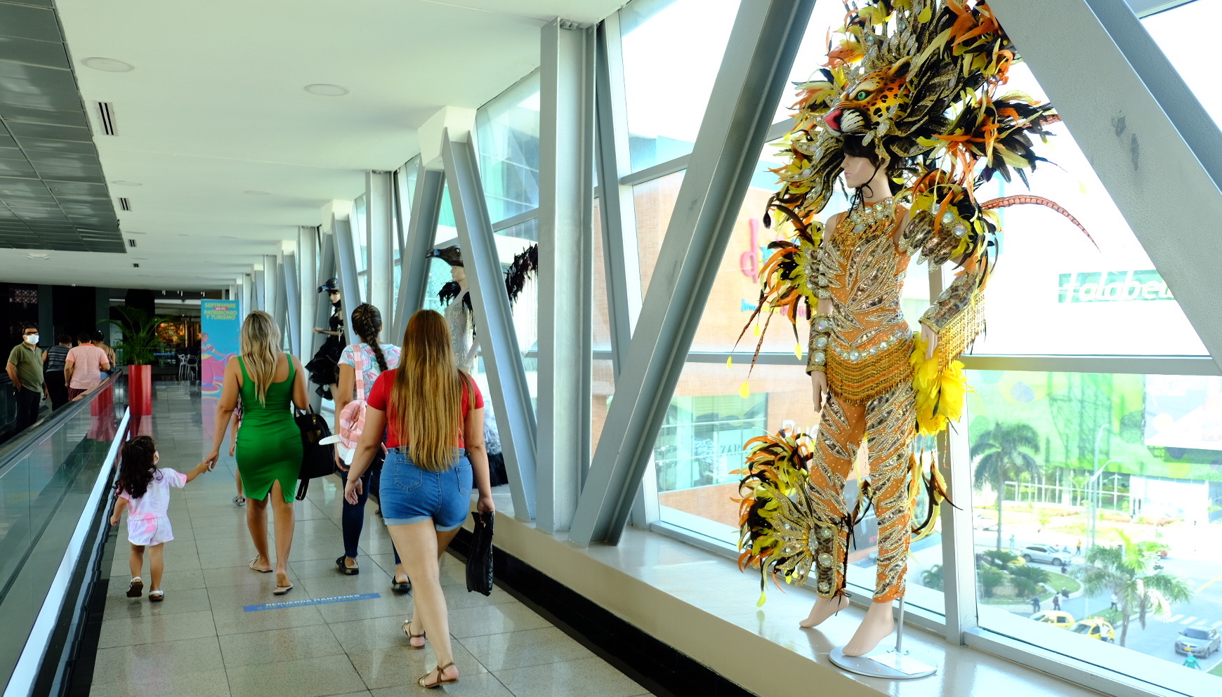 Esta exhibición la pueden visitar en el centro comercial Buenavista.