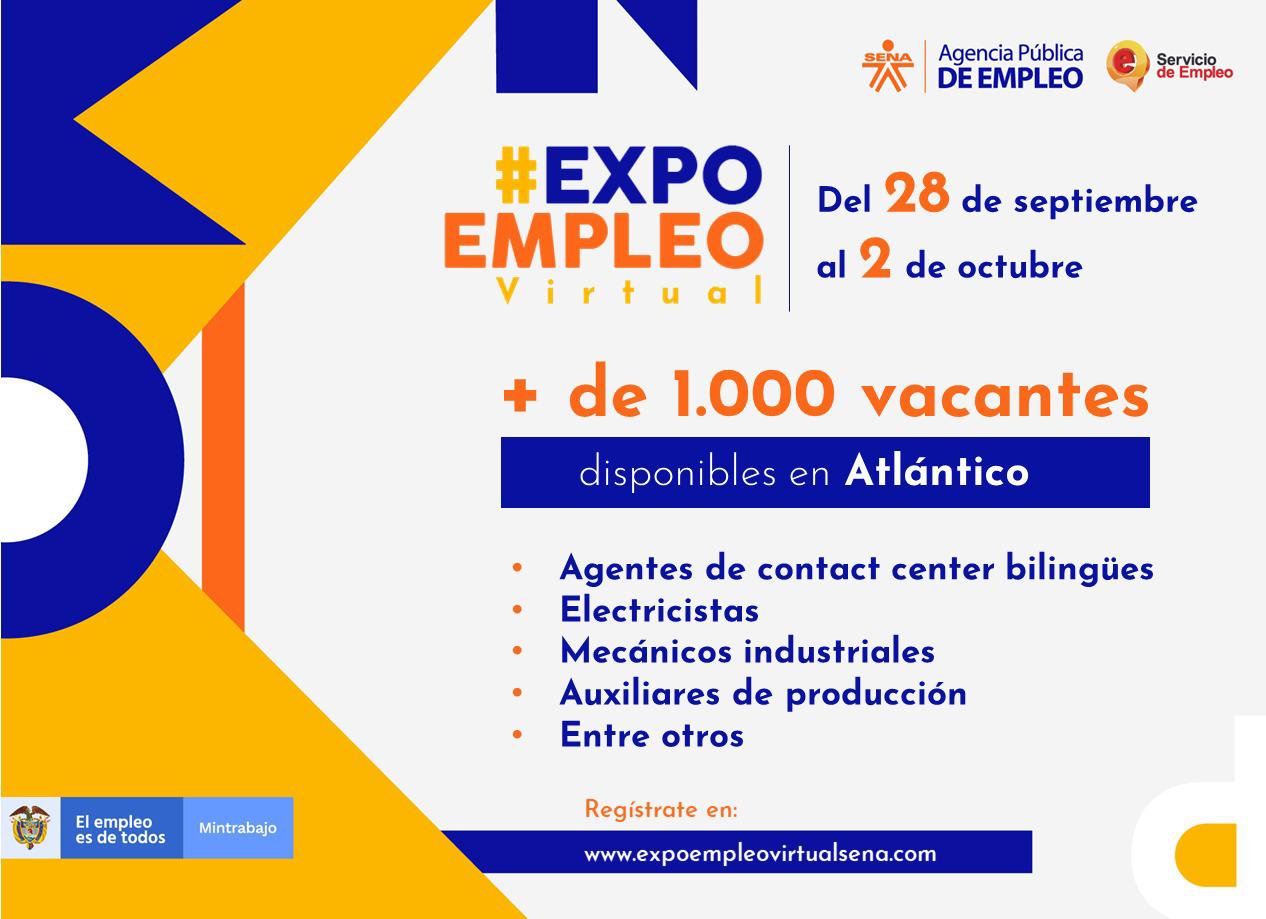 La invitación es que ingresen a la página de Expoempleo.