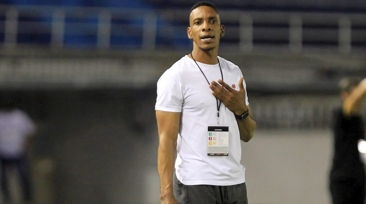 Luis Amaranto Perea, DT del Junior.