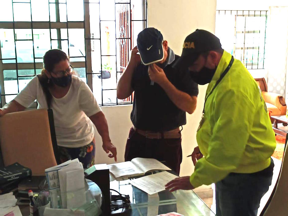 Alberto Oyaga Machado, Juez capturado e imputado en el caso Unimetro.