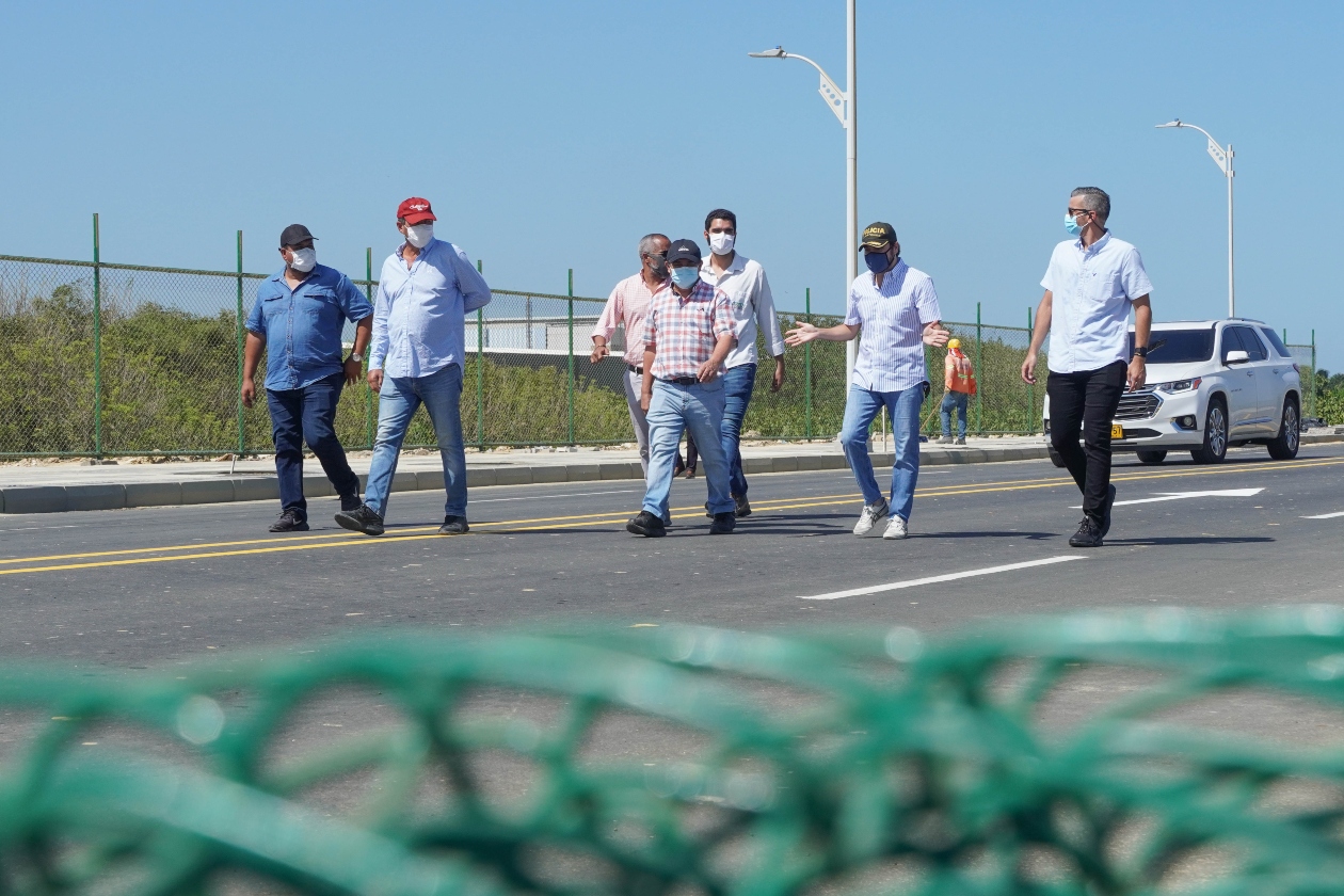 Recorrido del Alcalde de Barranquilla, Jaime Pumarejo.