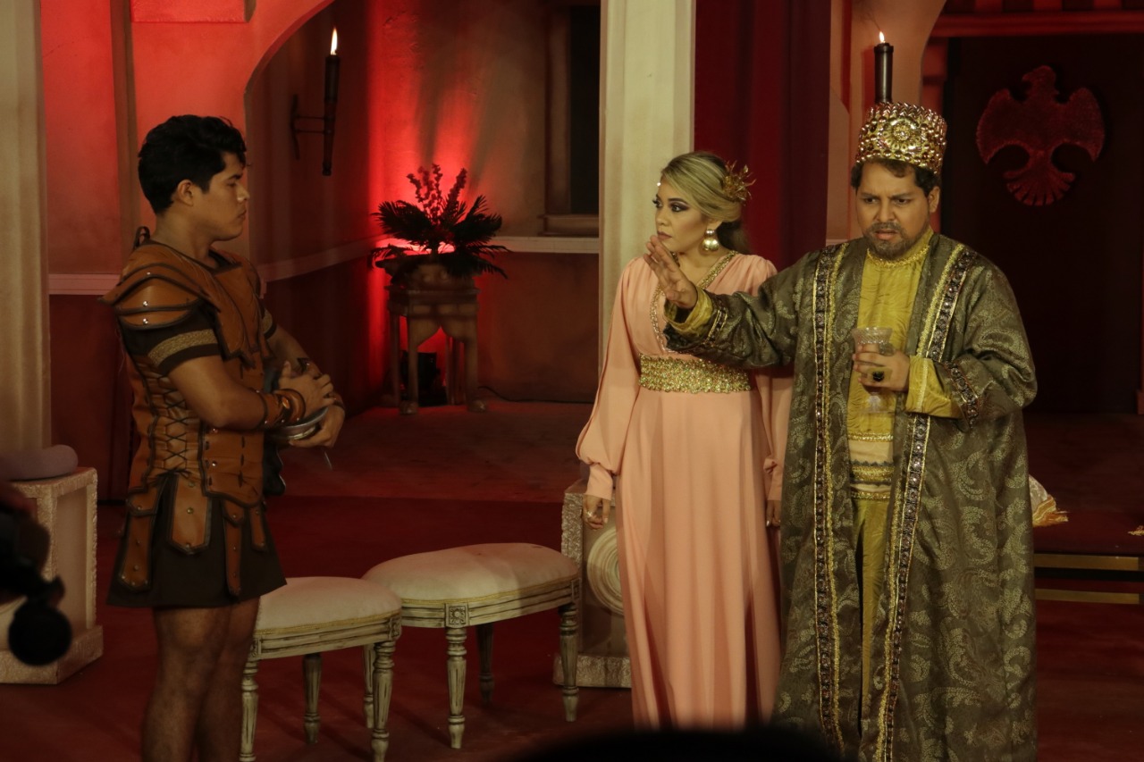 Escenficación histórica de los Reyes Magos.