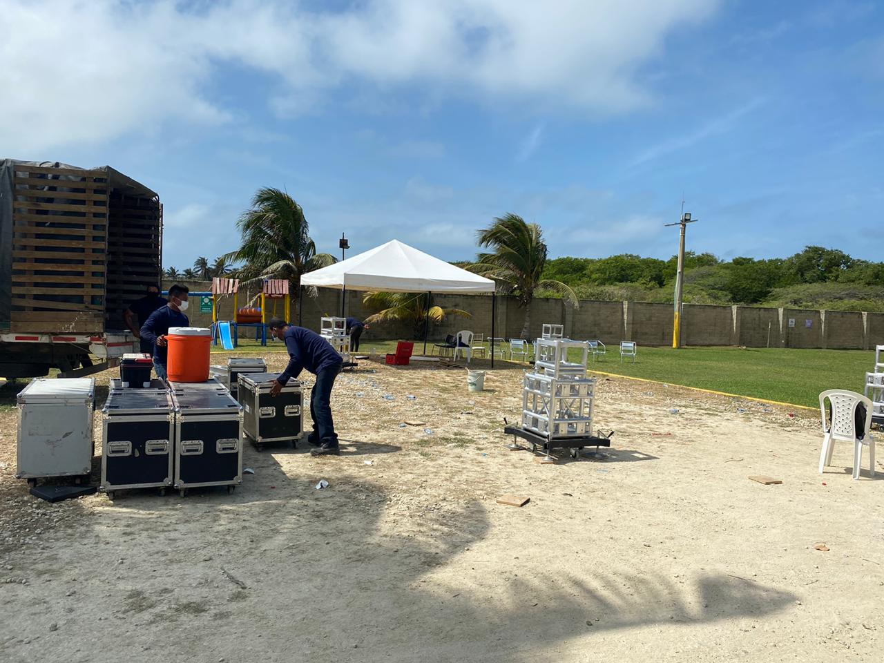 Casandrea Country Club, lugar donde se realizó la súper fiesta.