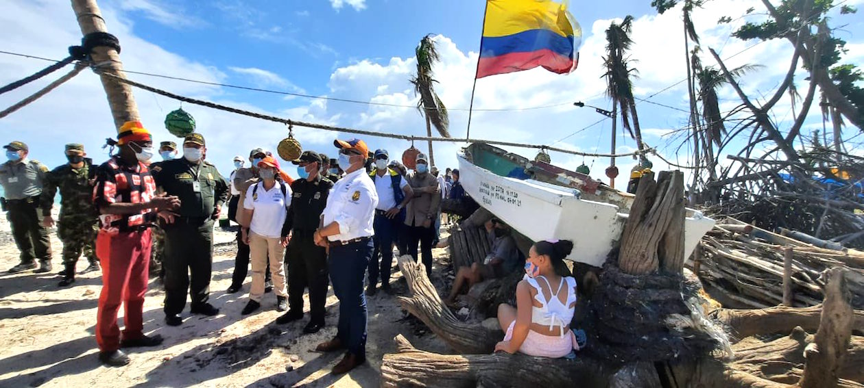 En la zona costera de Manzanillo.