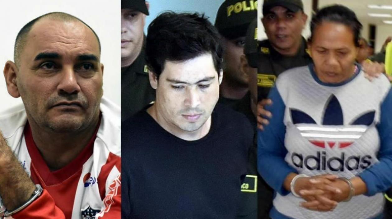 Nilson Mier, Cristian Camilo Bellón y Dalila Duarte. 