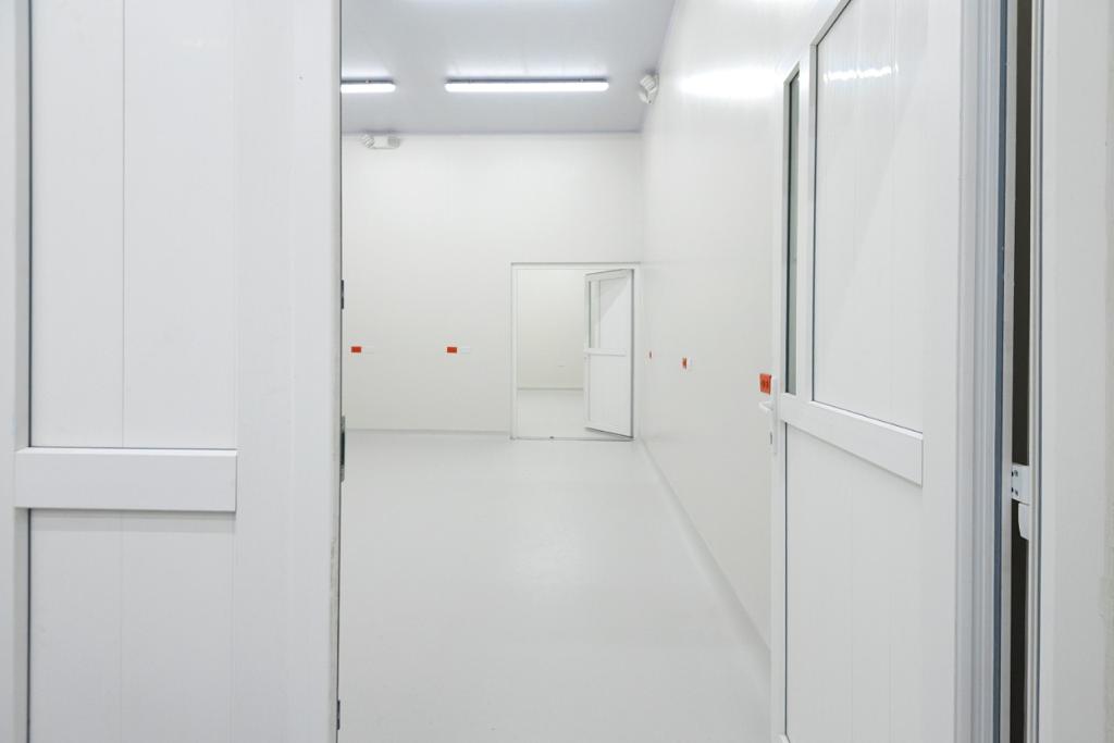 Otra zona del Centro Regional de Vacunación contra el Covid-19.