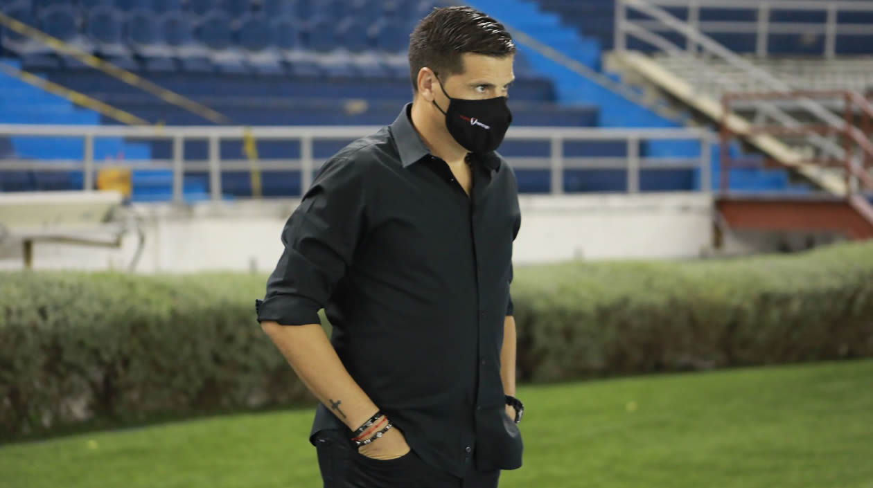 Juan Cruz Del Real, DT del América de Cali.