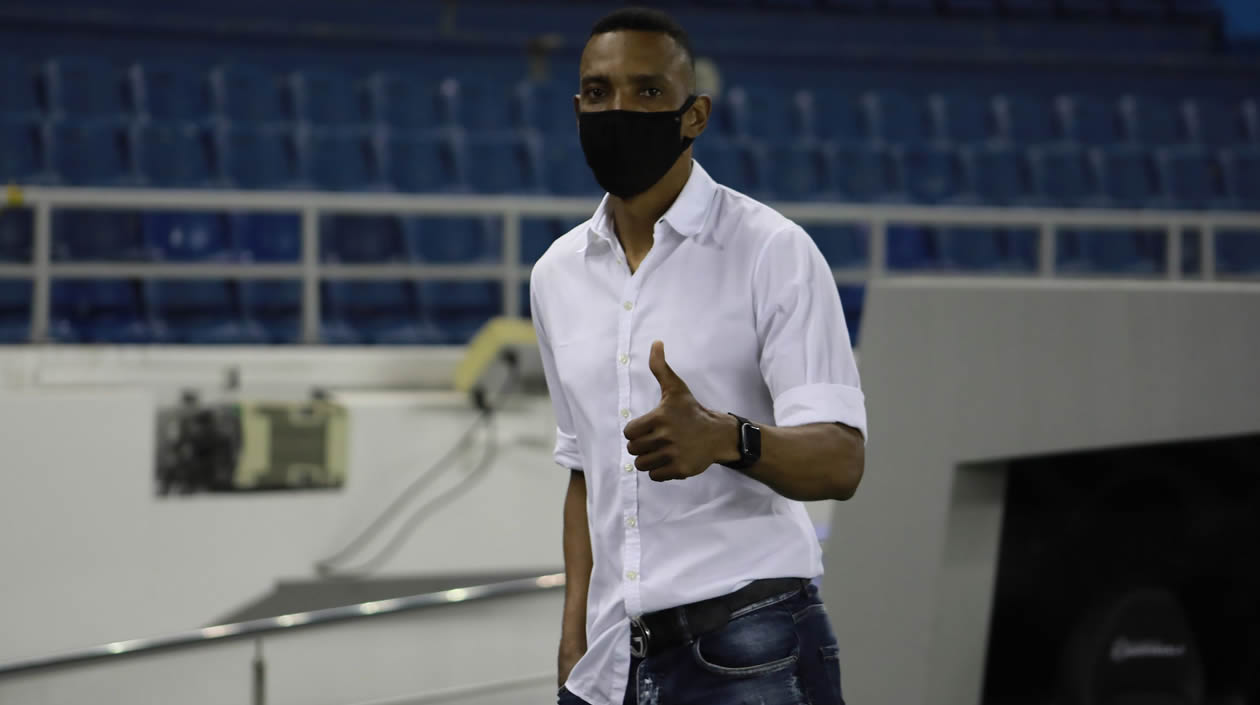 Luis Amaranto Perea, DT del Junior.