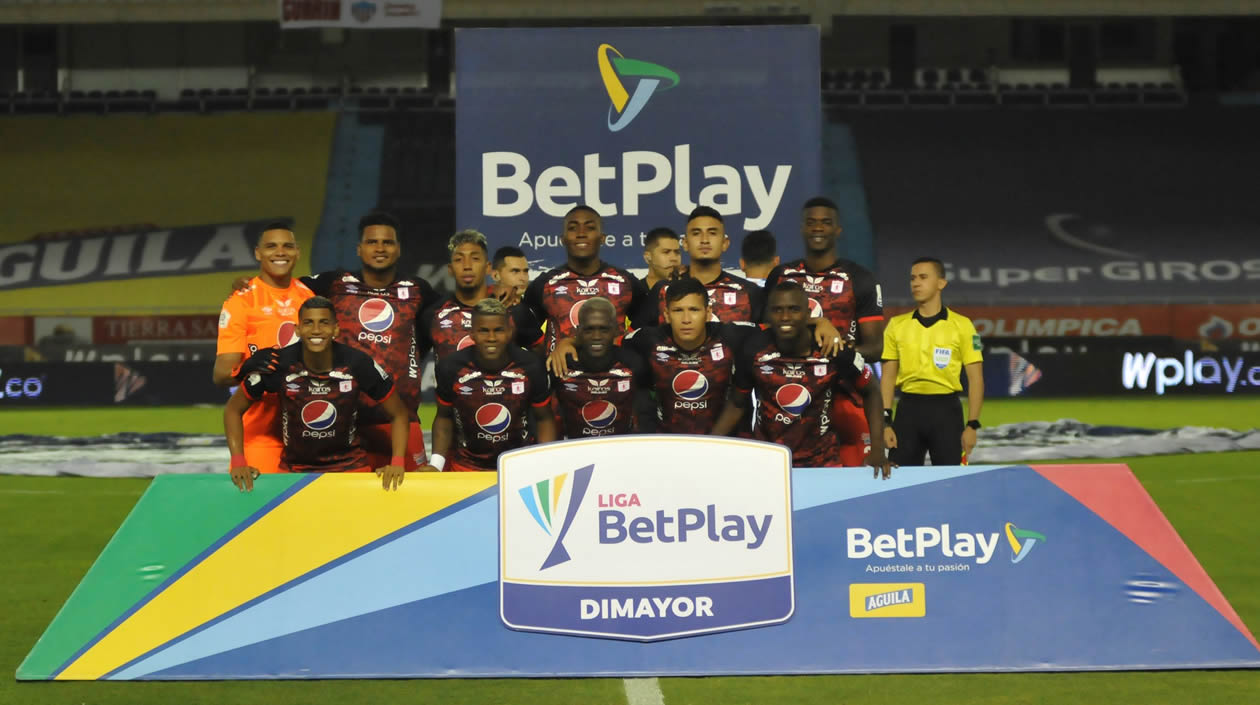 Nómina titular del América de Cali.