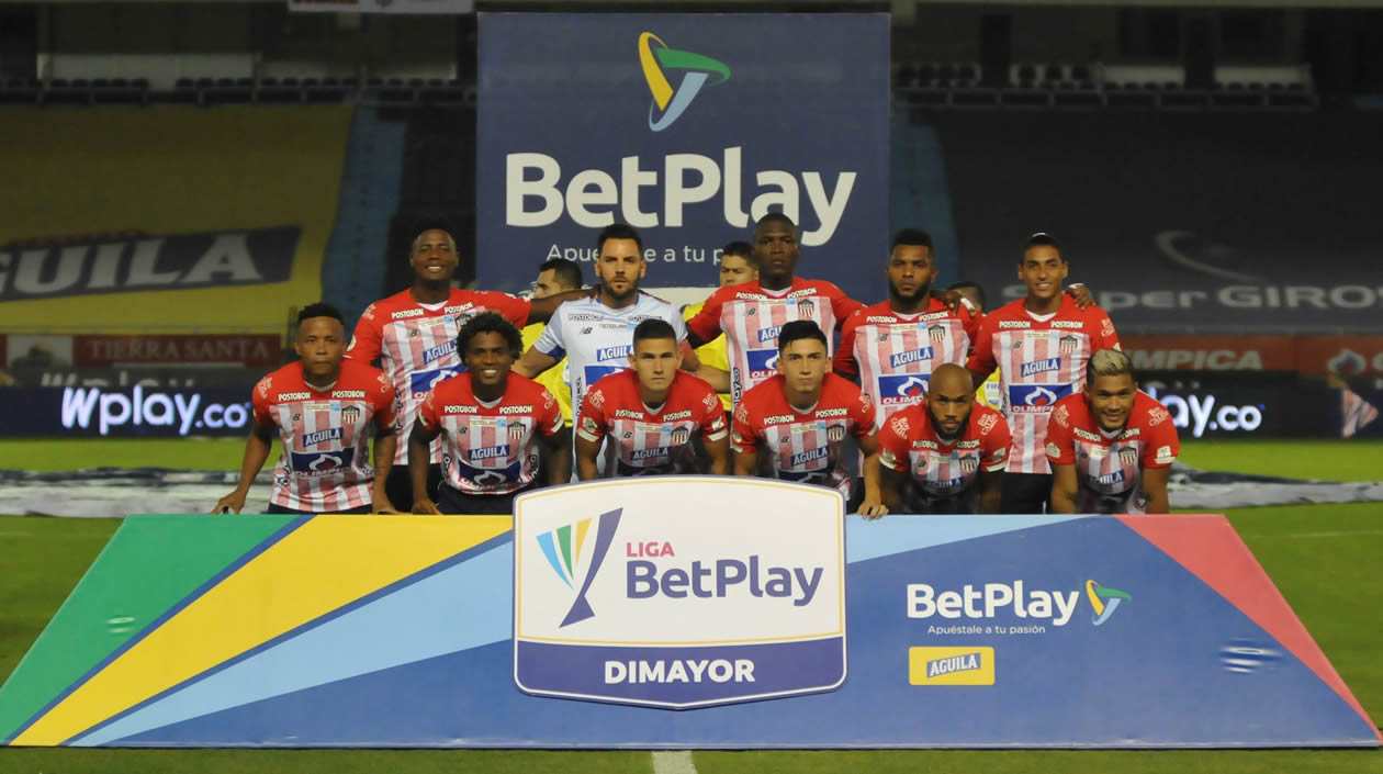 Nómina titular del Junior.