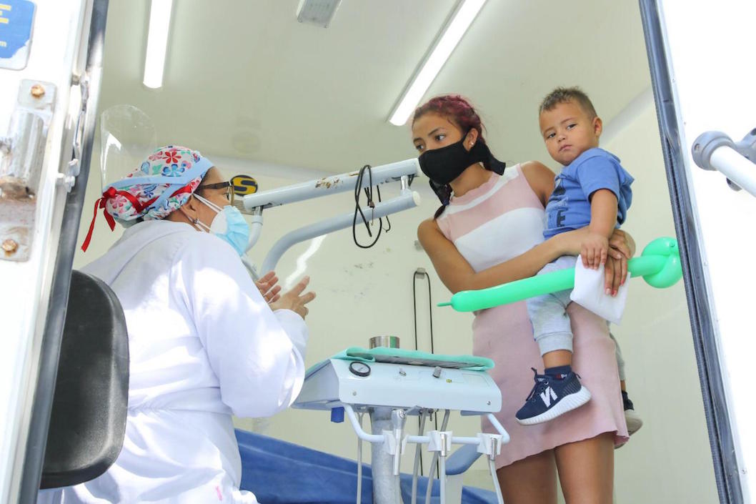 Durante la jornada fueron prestados diferentes servicios en salud.