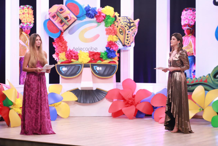 Las Reinas Isabella Chams y Andrea Jaramillo Char.