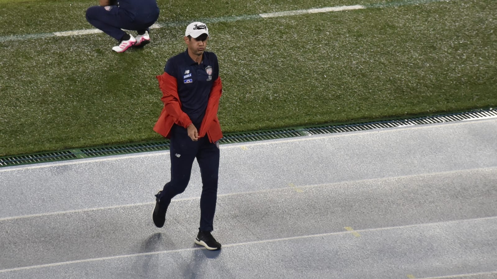 El técnico de Junior, Arturo Reyes.
