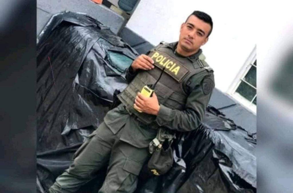 Carlos Andrés Rincón, policía asesinado.