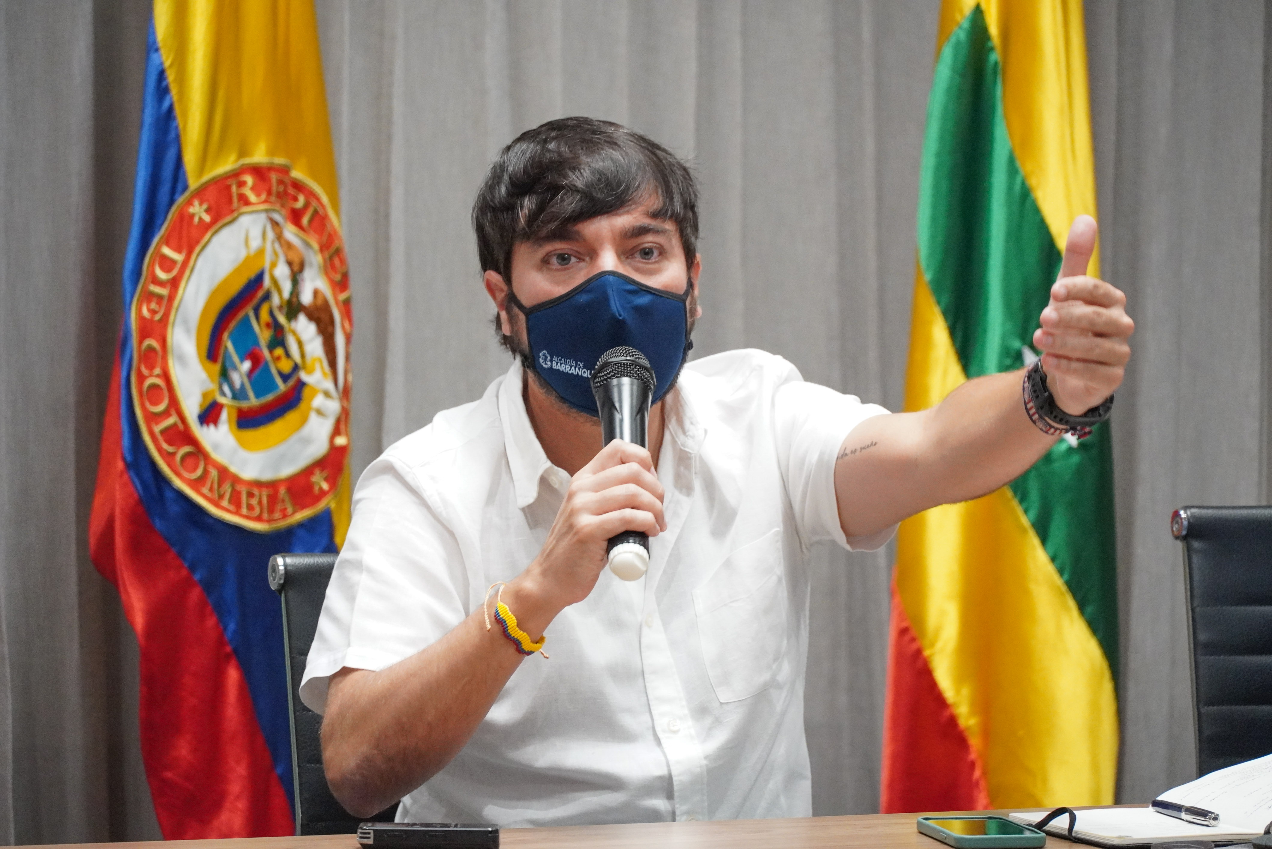 Jaime Pumarejo, alcalde de Barranquilla.