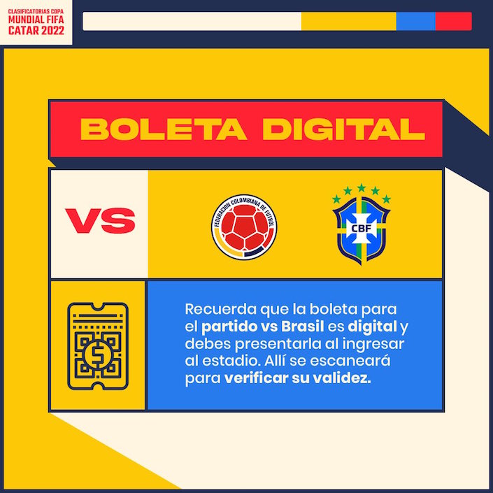 La recomendación de comprar la boleta digital.