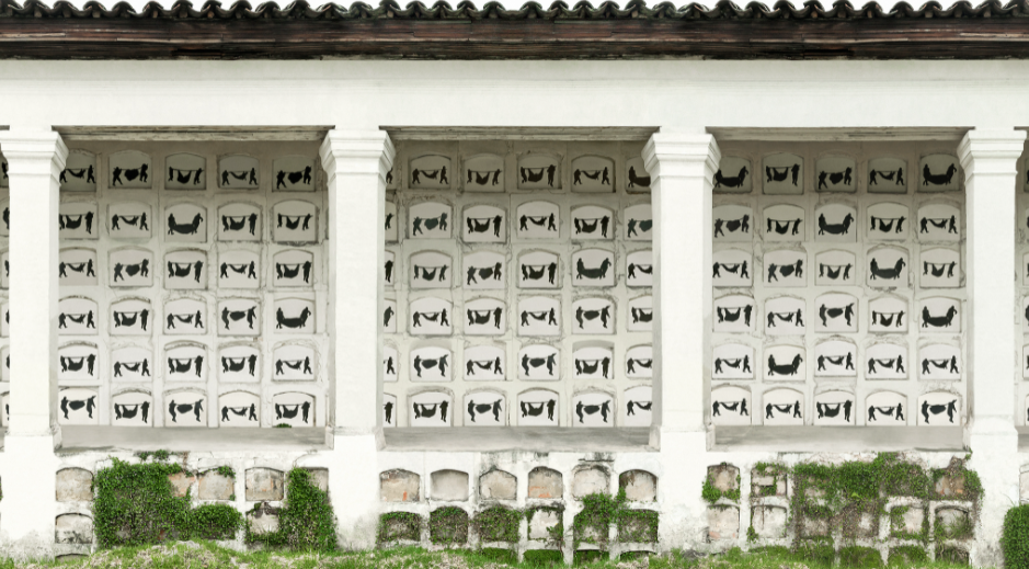 Laura Jiménez-Museo de Memoria.gov.co La obra Auras anónimas en el cementerio central de Bogotá.