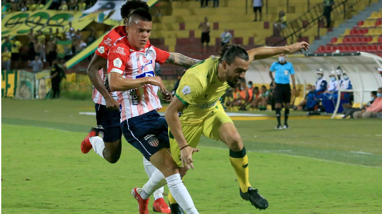 Acción del partido. 