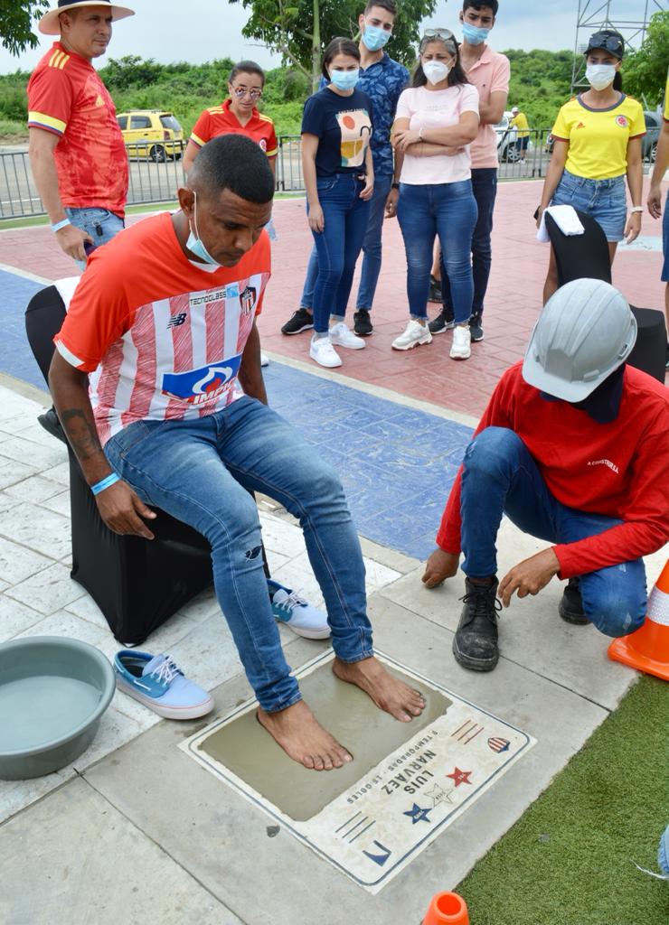 El exjugador Luis Narváez.