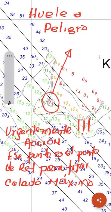 Alerta de los pilotos prácticos que no fue tenida en cuenta.