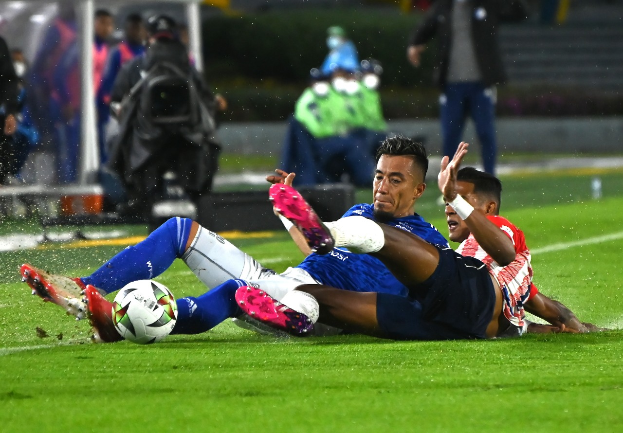 Acción del partido.