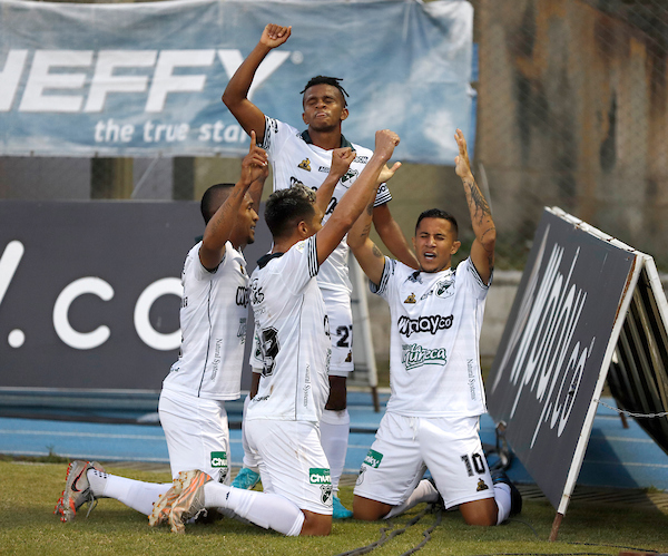 Michael Ortega marcó para el Deportivo Cali, que ganó 2-1 al conjunto Àguilas Doradas.