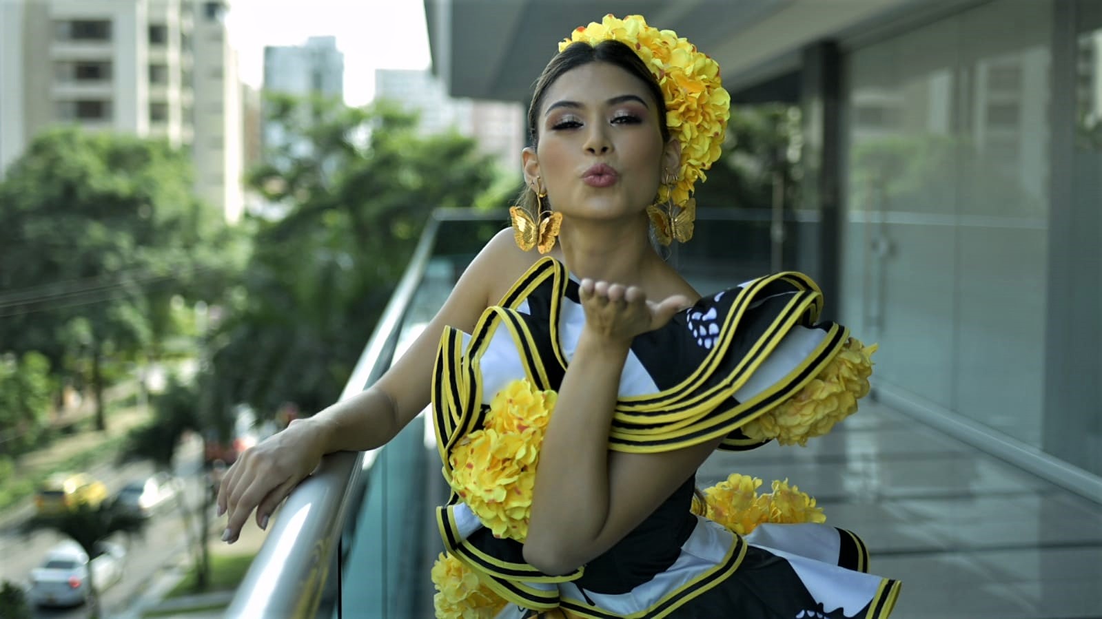 Valeria Charris Salcedo, reina del Carnaval de Barranquilla 2022.