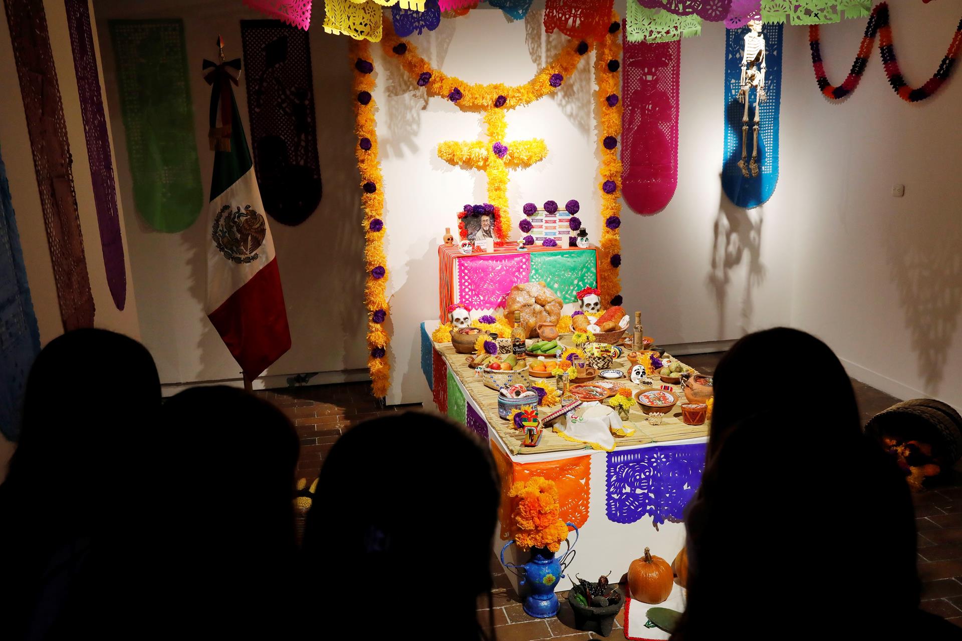 Altar para los muertos. 