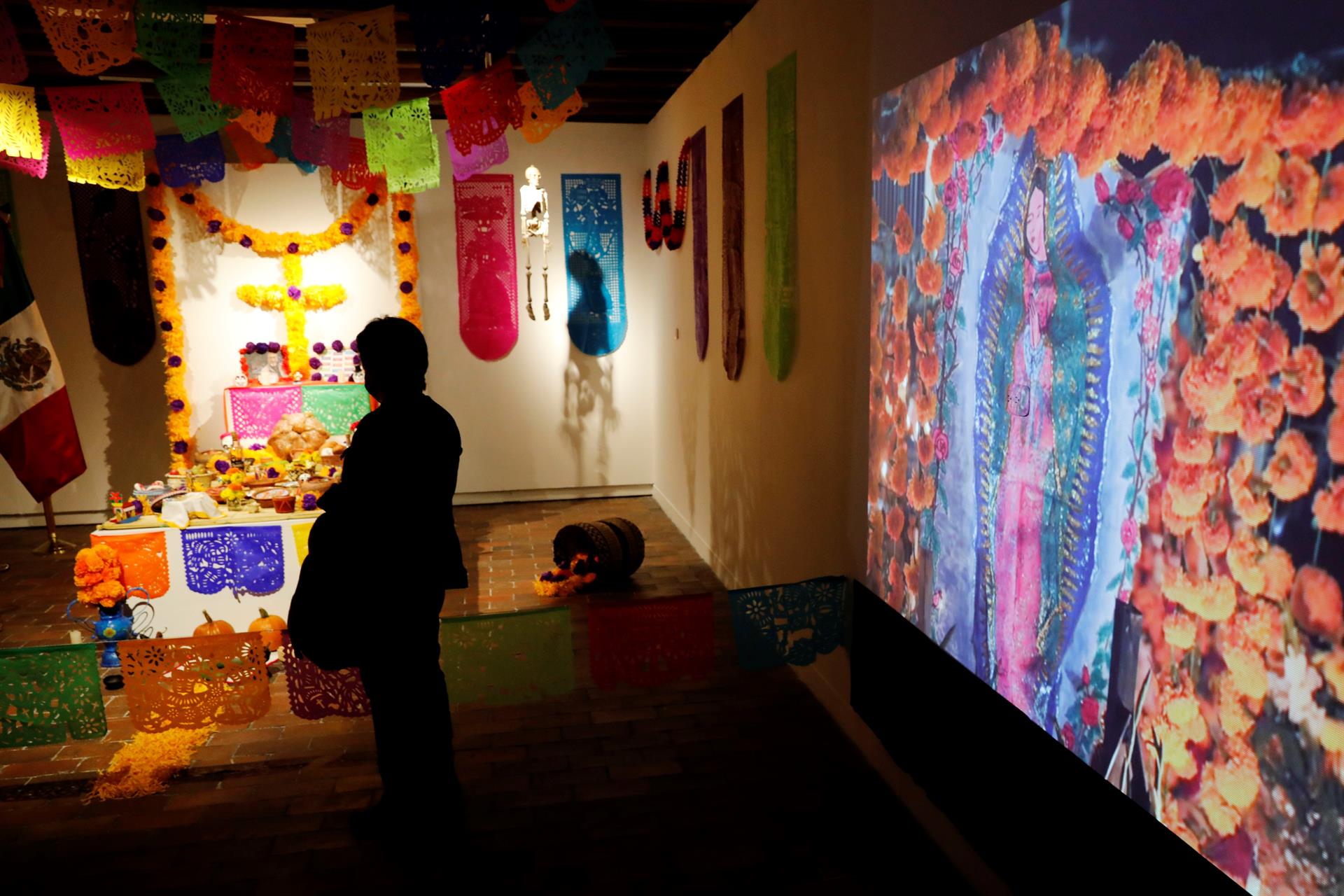 La Virgen de Guadalupe, parte central de la cultura mexicana. 