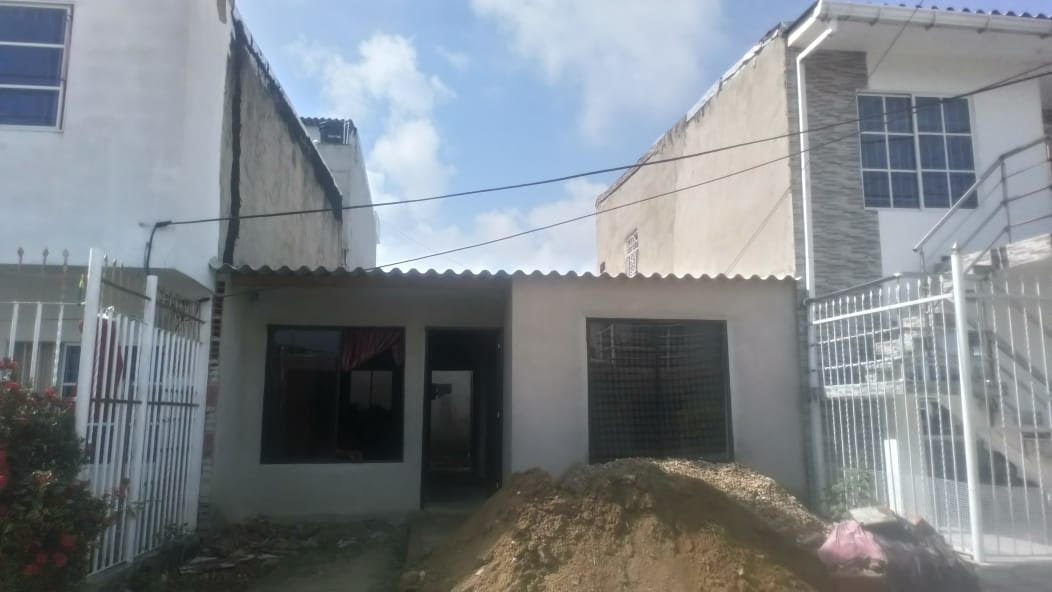 Casa de la señora Elsa Castro, tomada el jueves 28 de octubre.