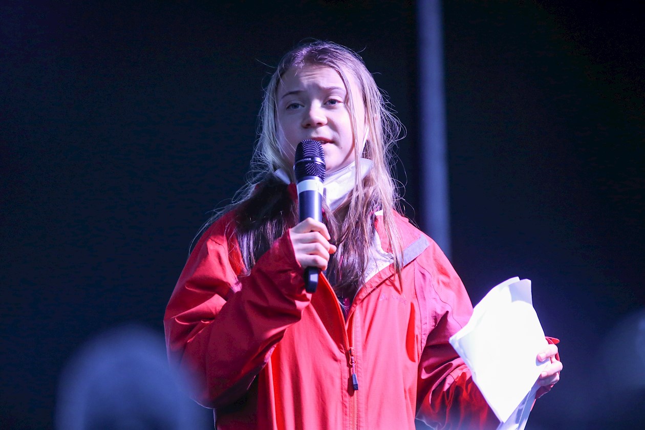 La activista medioambiental sueca Greta Thunberg.