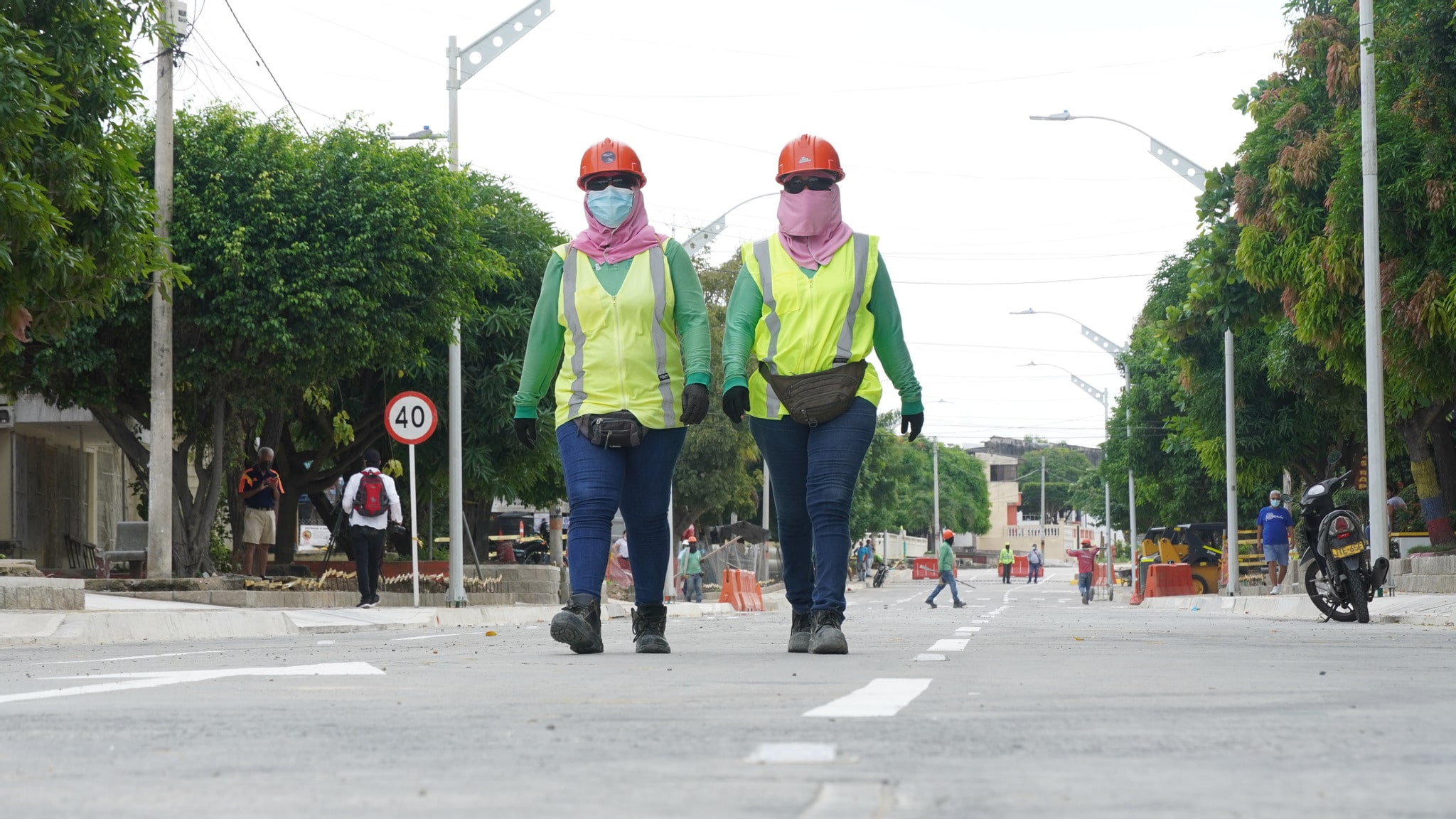 Estado de la canalización de la segunda fase del arroyo La Felicidad