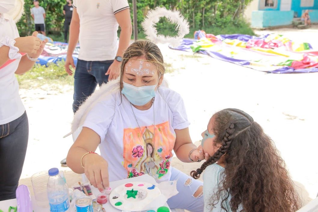 Jornada lúdica para incentivar a los niños.