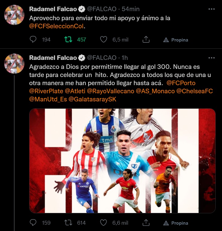 Trinos de Falcao. 